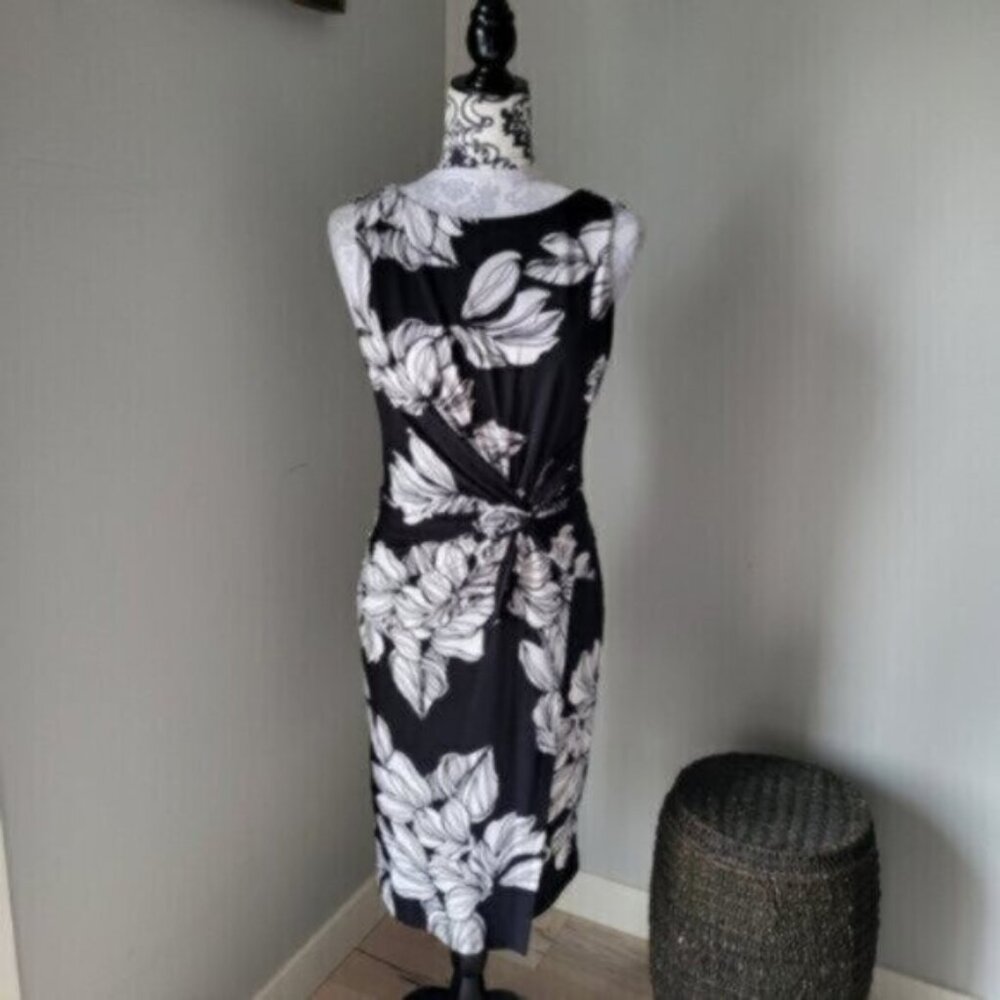 Joseph Ribkoff Floral Print Midi Dress Sz 4